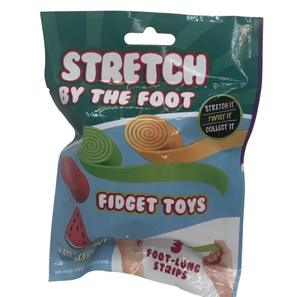 Stretch By The Foot Fidget Toys - Sensory Toy - Scented - Set of 3 Assorted - Picture 2 of 4